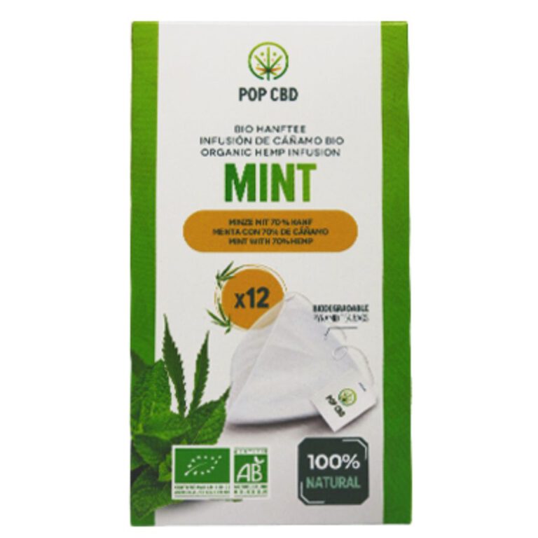 Infusión CBD BIO MENTA PIPERITA